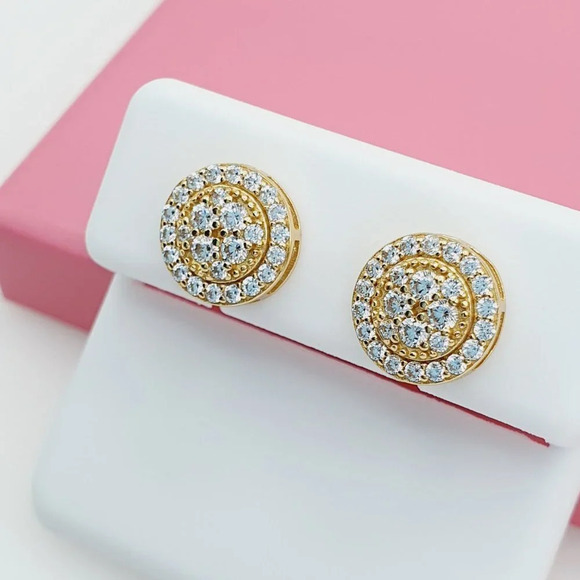 "925 Sterling Silver Cubic Zirconia Earrings, U19254702 - Picture 7 of 11